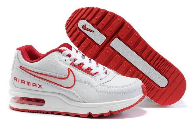 Womens Nike Air Max LTD With White Red Shoes